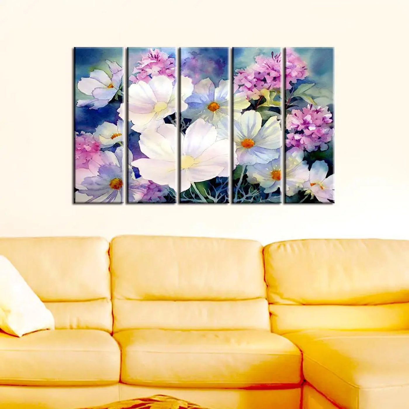 Botanical Bliss: Flower-themed Wall Art | for home and office use