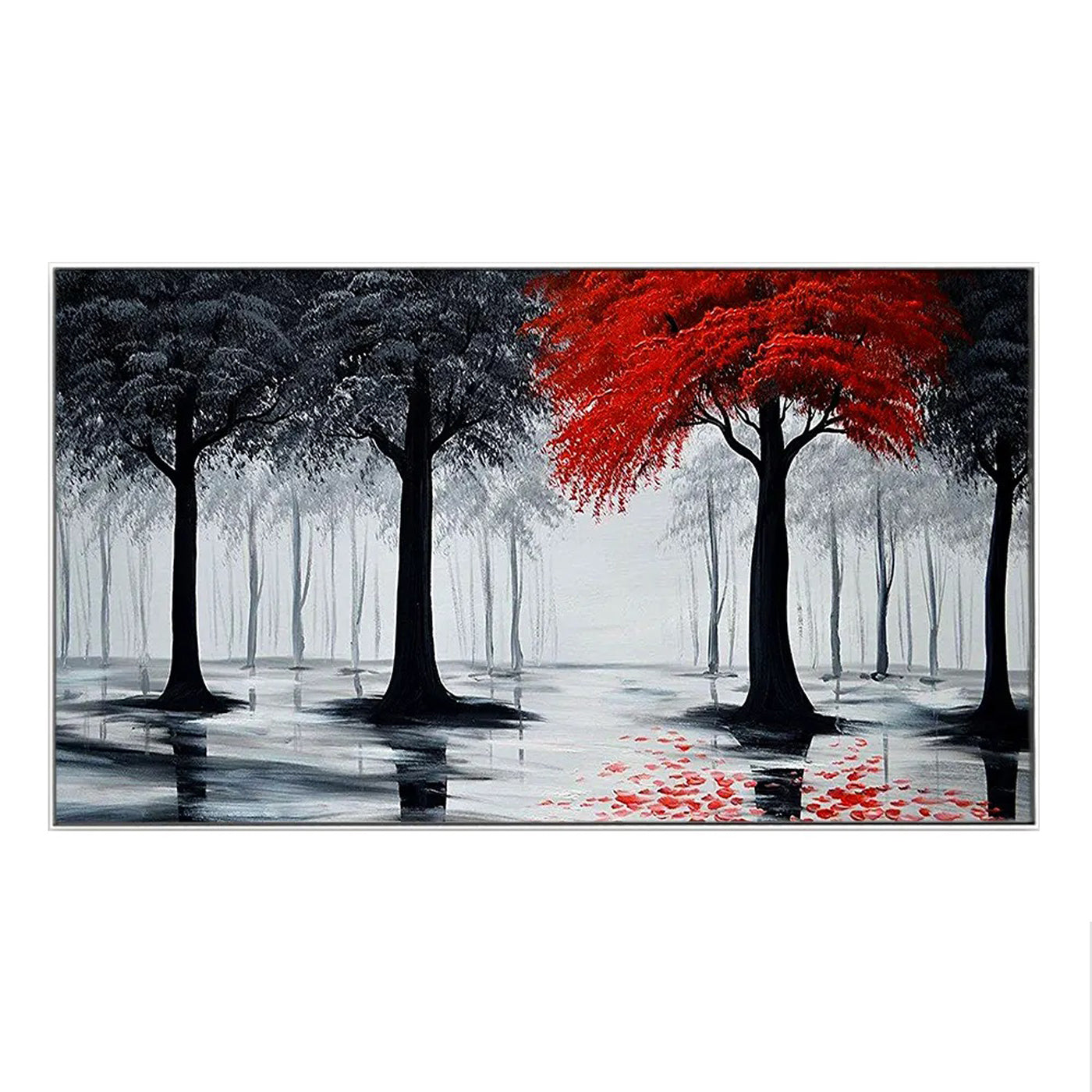 Beautiful nature Canvas Wall art Painting for Home and Office Décor (48 x 24 ) Inch
