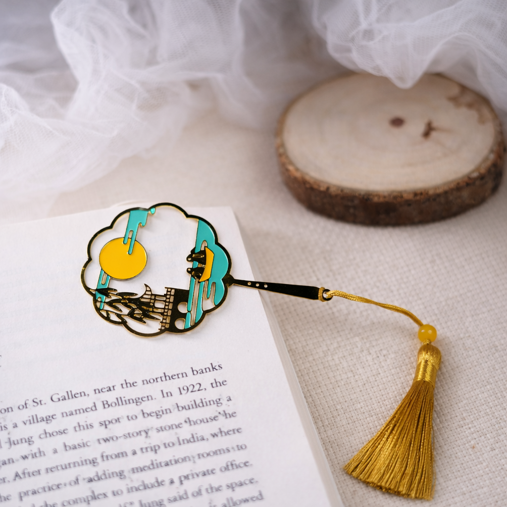 Bookmarks Handcrafted Sun Design Multicolor Bookmark with Tassel Gift for Teachers, Readers , Book Lovers, Student