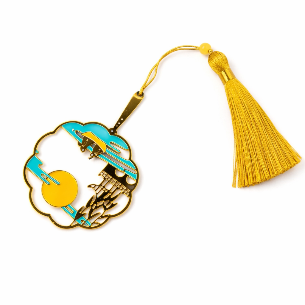 Bookmarks Handcrafted Sun Design Multicolor Bookmark with Tassel Gift for Teachers, Readers , Book Lovers, Student