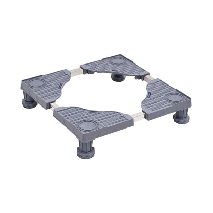 DecorTwist Washing Machine Stand with Wheels | Adjustable Fridge Stand Double Door | Anti Vibration Trolley for 6kg 7kg 8kg 10kg Machines | Heavy Duty Movable Cooler Stand | Lockable Wheels