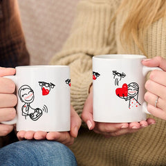 Couple Mug For Valentine, Birthday, Wedding, Anniversary