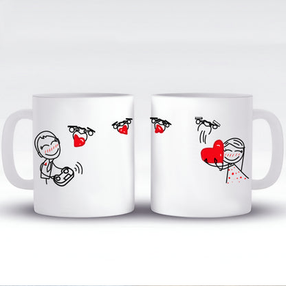 Couple Mug For Valentine, Birthday, Wedding, Anniversary