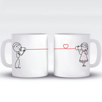 Couple Mug For Valentine, Birthday, Wedding, Anniversary