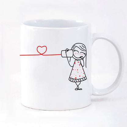 Couple Mug For Valentine, Birthday, Wedding, Anniversary