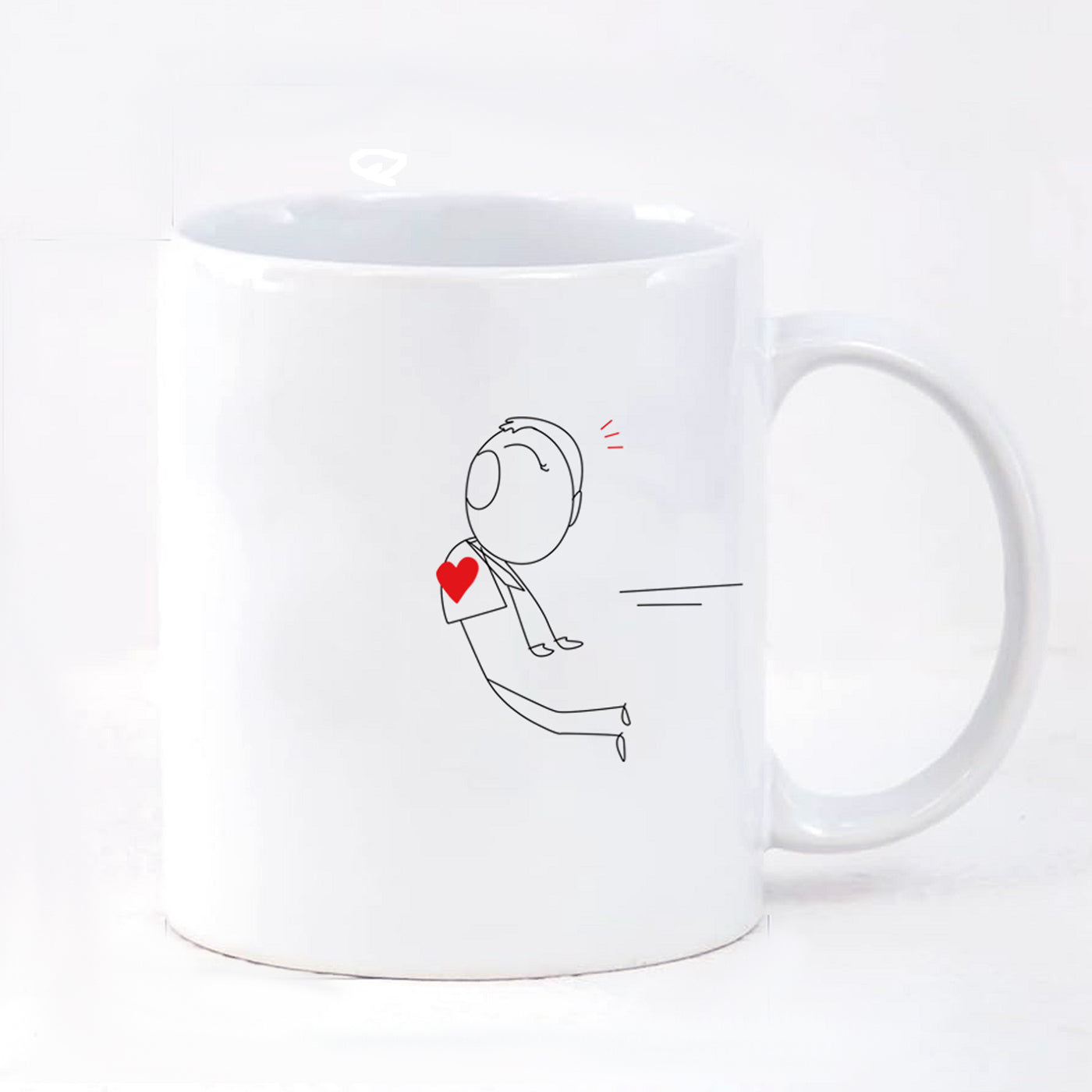 Love Magnet Design Couple Mug For Birthday, Wedding, Anniversary