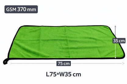 DecorTwist Multipurpose Cloth Organizer Storage Box | Kitchen Cleaning Cloth | Car Bike Bus Vehicle Wiping Use ( 75x35 CM) (259 GSM 75*35 CM)