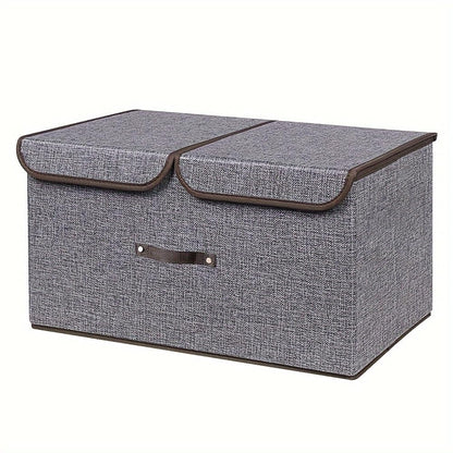 Wardrobe Closet Storage Box with Lid | Storage Baskets with Lid | Clothes Organizer Box | Cloth Storage Box