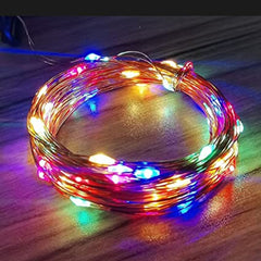 DecorTwist USB 8 Mode String Light for Home and Office Decor| Indoor & Outdoor Decorative Lights|Diwali |Wedding | Diwali | Wedding (Multicolor)