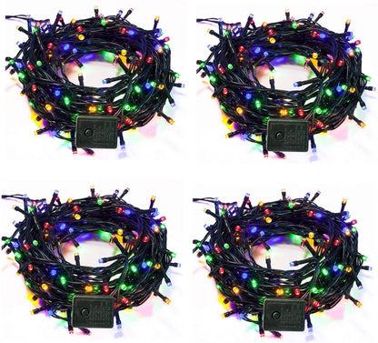 DecorTwist LED String Light for Home and Office Decor| Indoor & Outdoor Decorative Lights|Christmas |Diwali |Wedding | Christmas | Diwali | Wedding |12 Meter Length (12 MTR, 4)