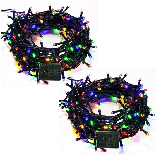 DecorTwist LED String Light for Home and Office Decor| Indoor & Outdoor Decorative Lights|Christmas |Diwali |Wedding | Christmas | Diwali | Wedding |16 Meter Length (16 MTR, 2)