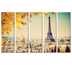 Eiffel Tower Splendor: Parisian Icon in the Spotlight | wall painting for home decoration