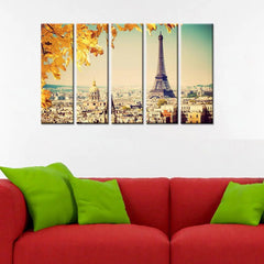 Eiffel Tower Splendor: Parisian Icon in the Spotlight | wall painting for home decoration