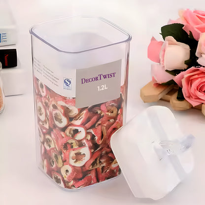 Airtight Food Storage Container With Flip-Tite Lid | Leak Proof, BPA Free Plastic Container For Kitchen