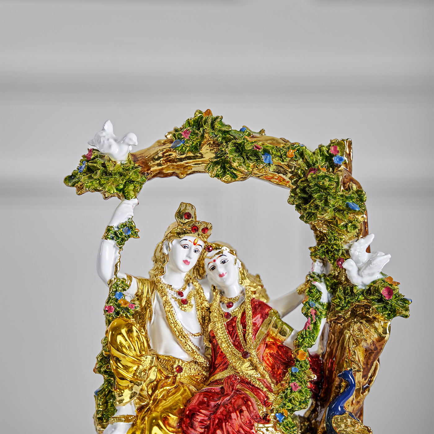 Lord Radha Krishna On Jhula | Radhey Shyam Idol | Murlimanohar Idol/Statue