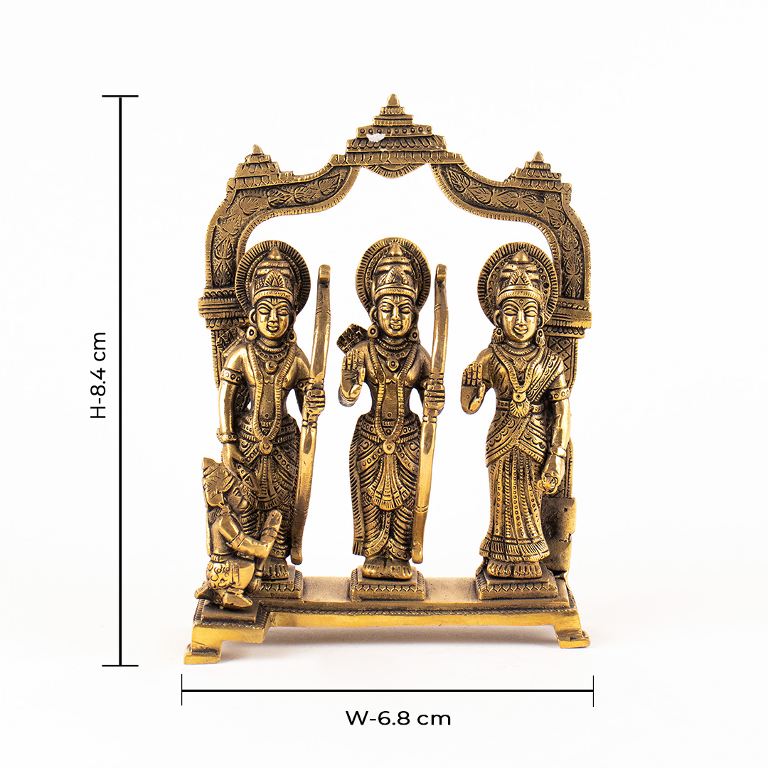 Brass Handcrafted Ram Darbar Idol/Statue