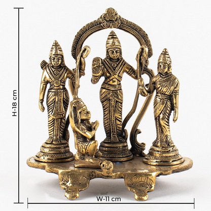 Brass Handcrafted Ram Darbar Idol/Statue