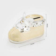 Enameled Shoe Piggy Bank Gift for Babies