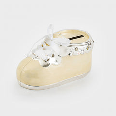 Enameled Shoe Piggy Bank Gift for Babies