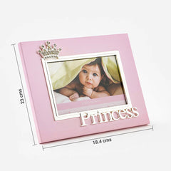 Princess Crown Pink Photo Frame
