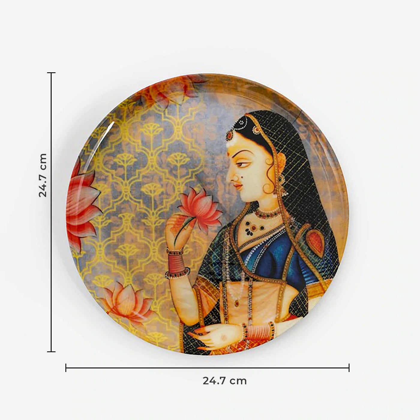 Mughal Themed Decorative Wall Plate