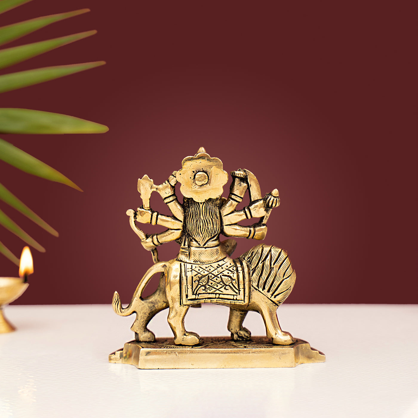 Brass Goddess Durga Superfine Idol/Statue