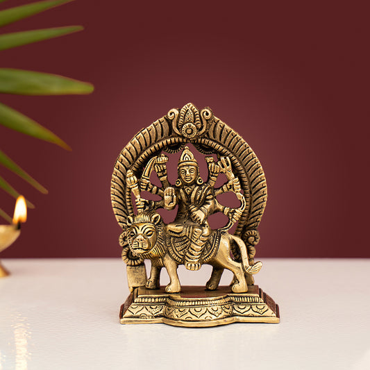 Brass Goddess Durga Superfine Idol/Statue