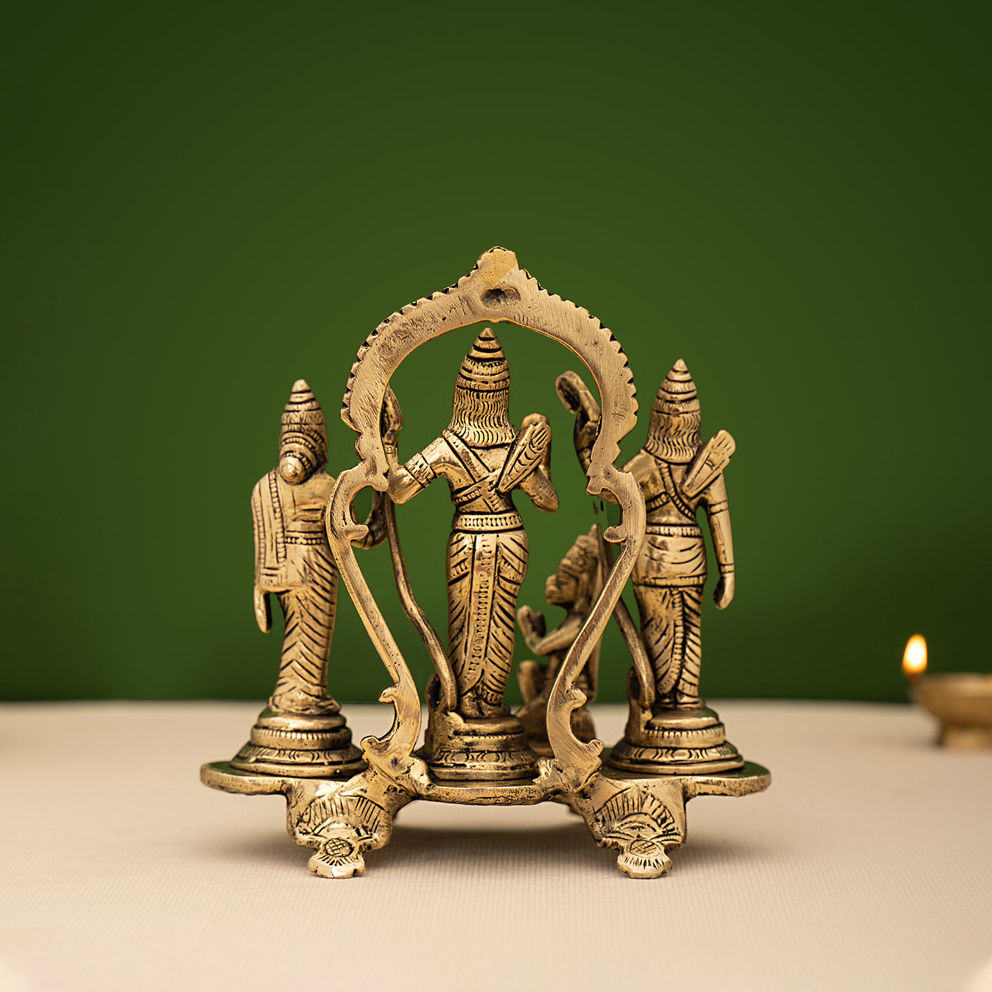 Brass Handcrafted Ram Darbar Idol/Statue