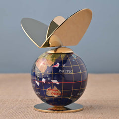 Blue Globe Decorative Showpiece
