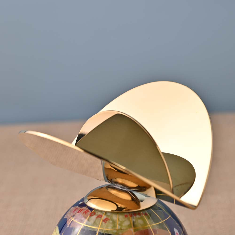 Blue Globe Decorative Showpiece