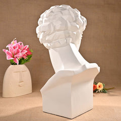 Heracles Head Sculpture