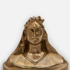 Brass Handmade Adiyogi Shiv Shankar Idol Murti Idol/Statue