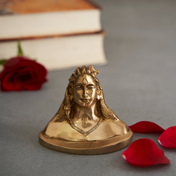 Brass Handmade Adiyogi Shiv Shankar Idol Murti Idol/Statue
