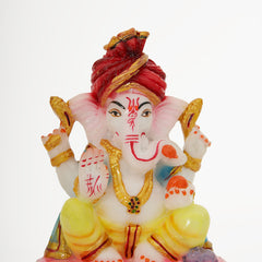 Pagadi Lord Ganesha | Ganpati | Vinayak Idol In Marble Dust
