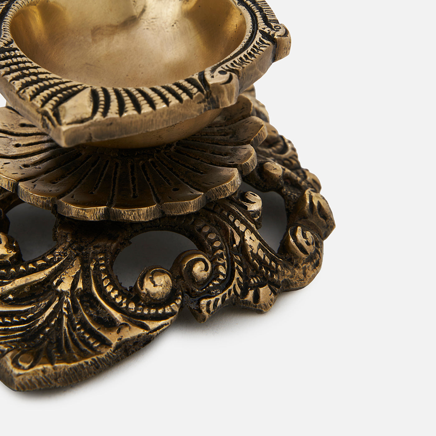 Traditional Brass Pooja Vilakku