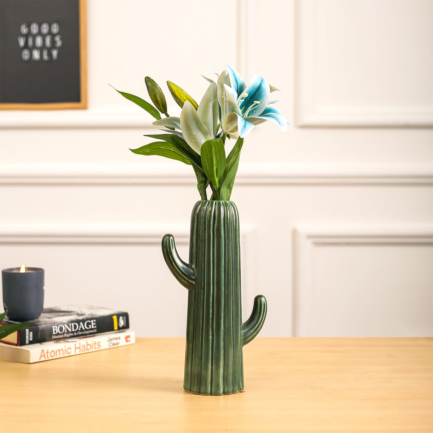 Cactus Flower Vase Set of 3