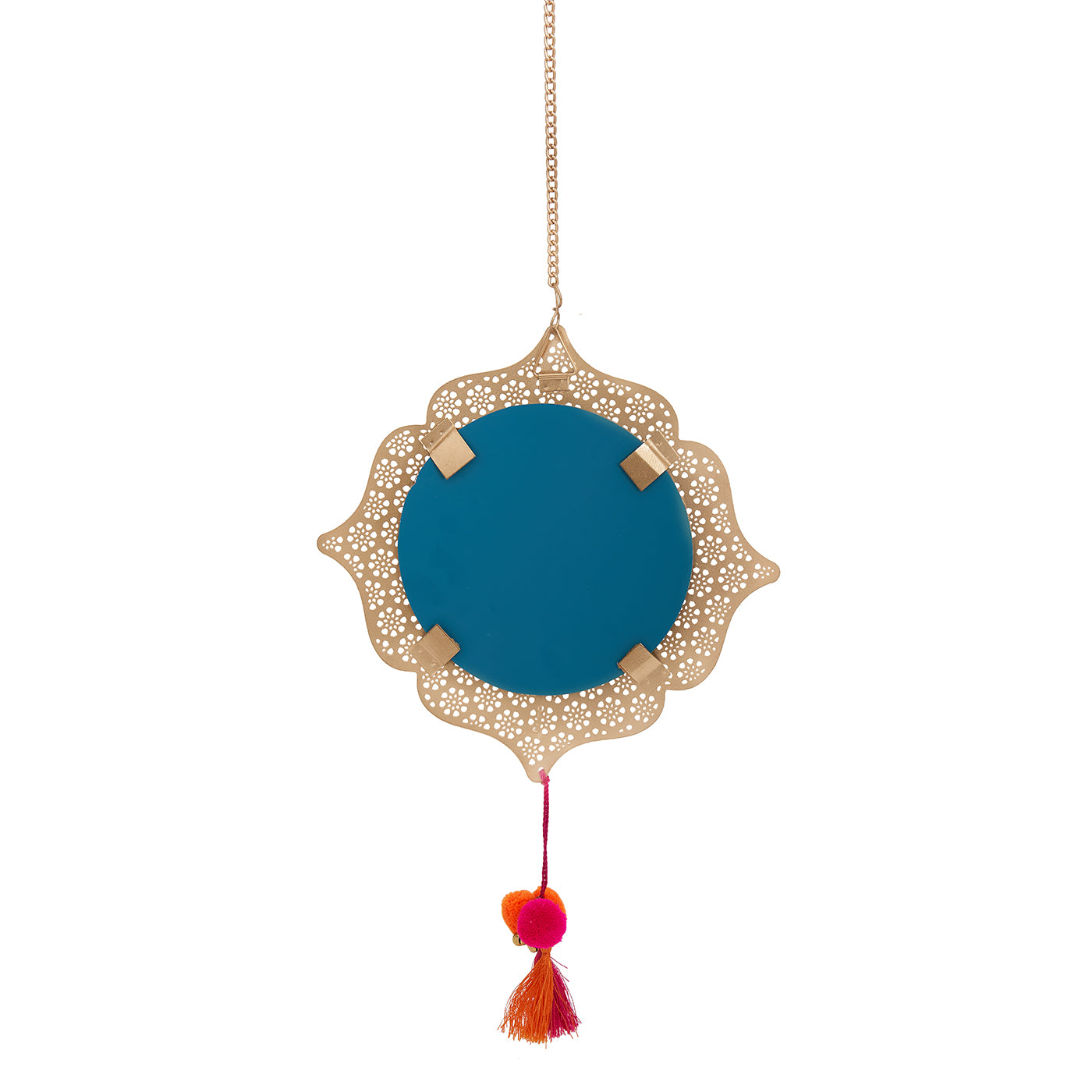 Malhaar  Hanging Decorative tealight with mirror