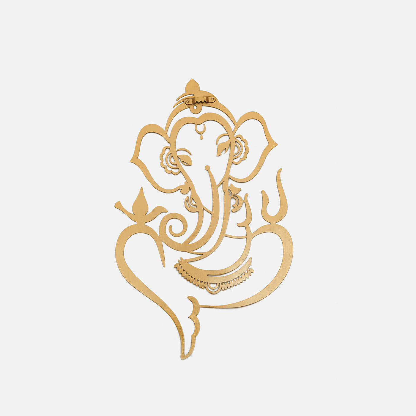 Ganesh Ji Wall Art - Gold