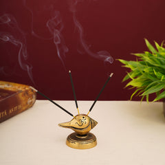 Aaradhi Shankh Shaped Agarbatti and Dhoop Stand