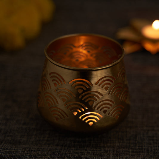 Rainbow Die-Cut Tea Light Holder